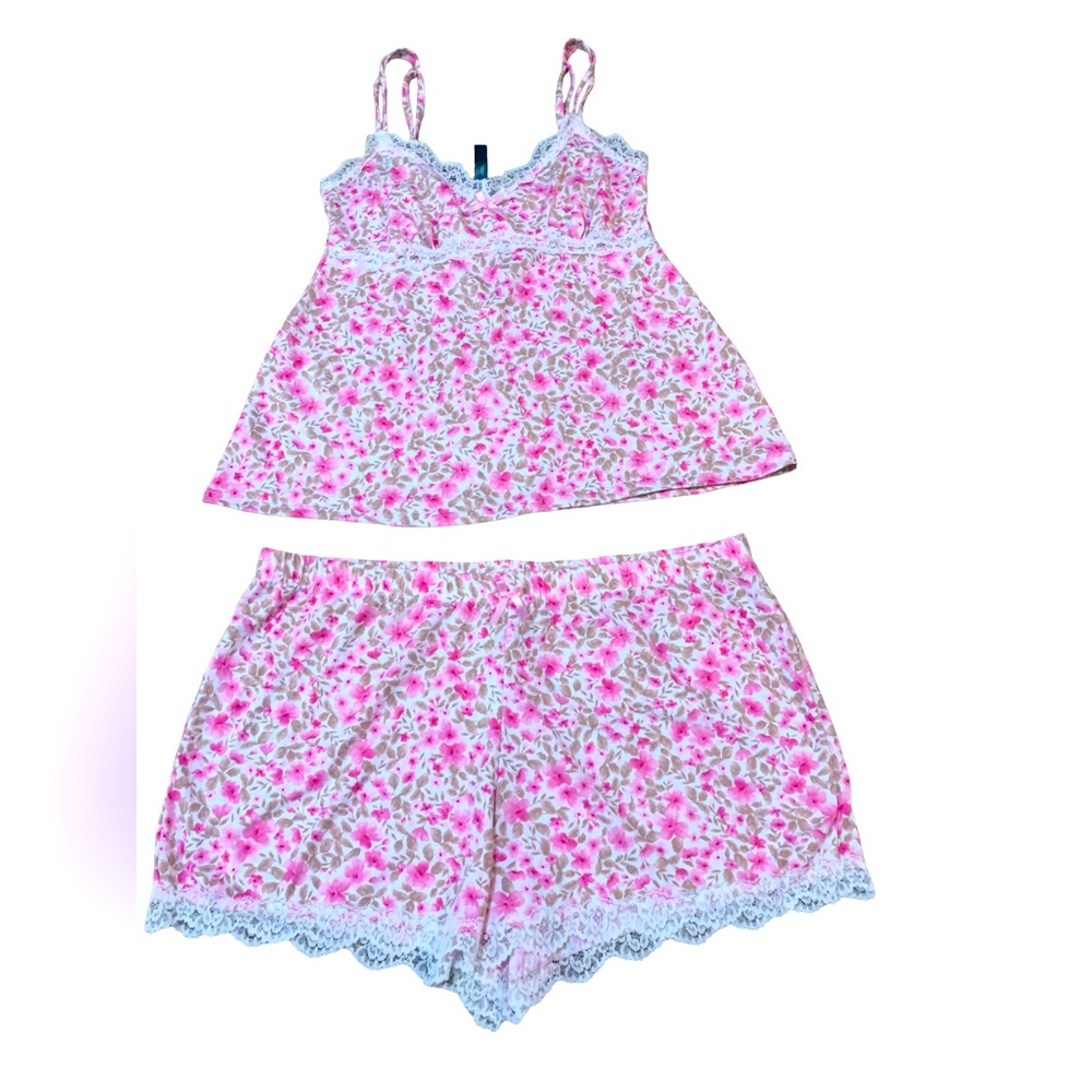 PJ set shorts and cami